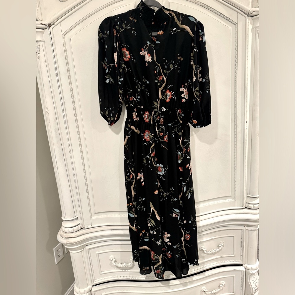 Nanette Lepore high low floral dress
